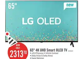 The Brick LG 65 B4 OLED 4K Smart TV with webOS 24 offer