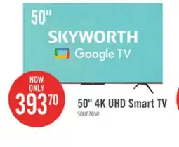 The Brick Skyworth 50 UE7650 4K Google TV offer