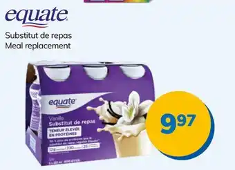 Accès pharma equate Meal replacement offer