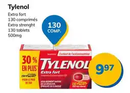 Accès pharma Tylenol Extra strength offer