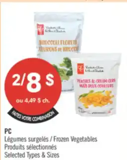 Pharmaprix PC Frozen Vegetables offer