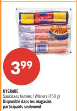 Pharmaprix HYGRADE Wieners offer