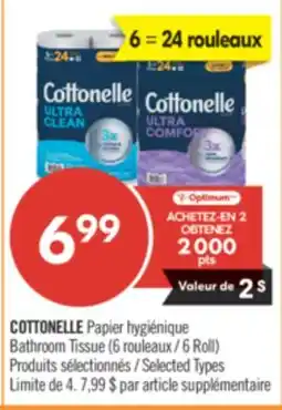 Pharmaprix COTTONELLE Bathroom Tissue offer