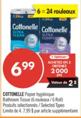 Pharmaprix COTTONELLE Bathroom Tissue offer