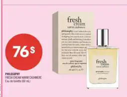 Pharmaprix PHILOSOPHY FRESH CREAM WARM CASHMERE offer