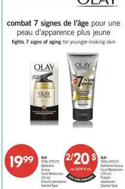 Pharmaprix OLAY TOTAL EFFECTS Facial Moisturizers offer
