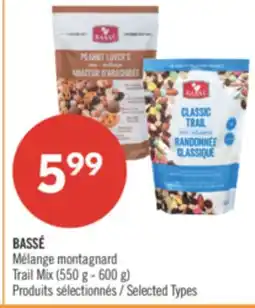 Pharmaprix BASSÉ Trail Mix offer