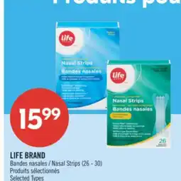 Pharmaprix LIFE BRAND Nasal Strips offer