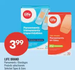 Pharmaprix LIFE BRAND Bandages offer