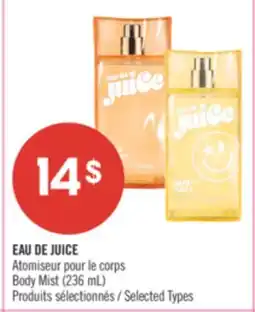 Pharmaprix EAU DE JUICE Body Mist offer