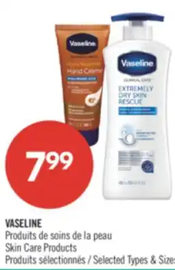 Pharmaprix VASELINE Skin care products offer