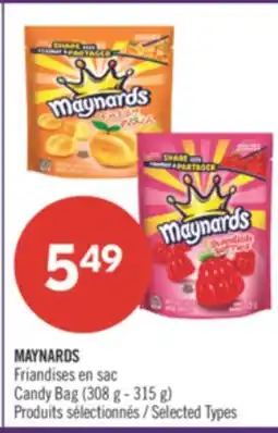 Pharmaprix MAYNARDS Candy Bag offer