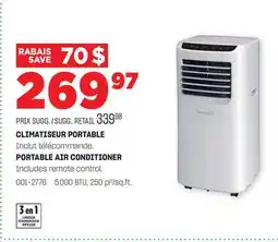 BMR CLIMATISEUR PORTABLE offer
