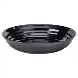 IKEA NÄtbarb Deep plate/bowl, black, 7 ½ offer