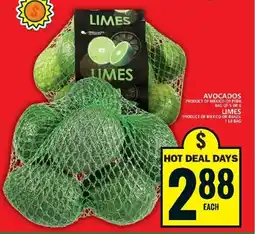 Food Basics AVOCADOS LIMES offer