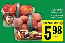 Food Basics PEACHES NECTARINES offer