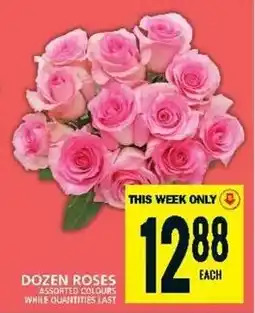Food Basics DOZEN ROSES offer