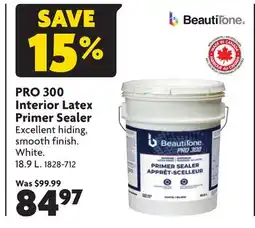 Home Hardware PRO 300 Interior Latex Primer Sealer offer