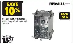 Home Hardware Electrical Switch Box offer