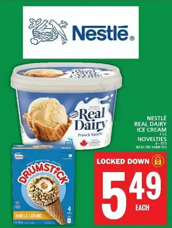 Food Basics Nestle Real Dairy Ice Cream Novelties offer