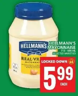 Food Basics HELLMANNS MAYONNAISE offer