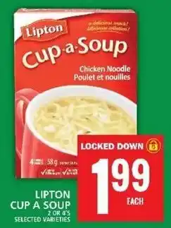 Food Basics LIPTON CUP A SOUP offer