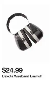 Mark's Dakota Wireband Earmuff offer