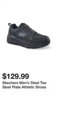 Mark's Skechers Men's Steel Toe Steel Plate Athletic Shoes offer