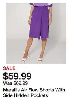 TSC Stores Marallis Air Flow Shorts With Side Hidden Pockets offer