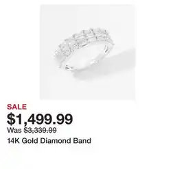 TSC Stores 14K Gold Diamond Band offer