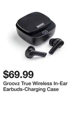 TSC Stores Groovz True Wireless In-Ear Earbuds-Charging Case offer