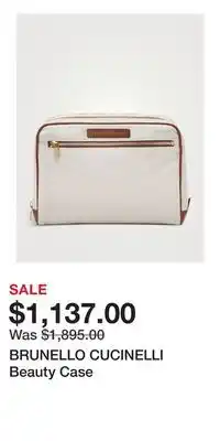 Holt Renfrew BRUNELLO CUCINELLI Beauty Case offer