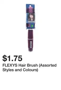 Dollarama FLEXYS Hair Brush (Assorted Styles and Colours) offer