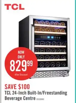 The Brick TCL 24-Inch Built-In/Freestanding Beverage Centre - W522F offer