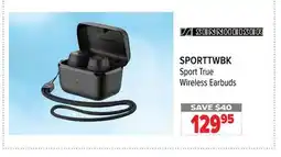 2001 Audio Video Sennheiser Sport True Wireless Earbuds offer