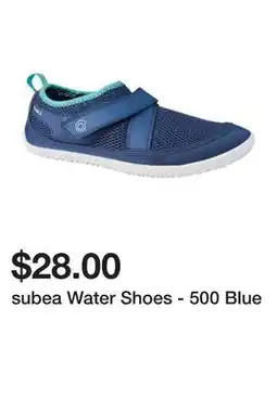 Decathlon subea Water Shoes - 500 Blue offer