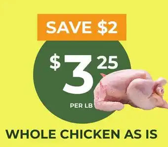 Food World Supermarket WHOLE CHICKEN offer