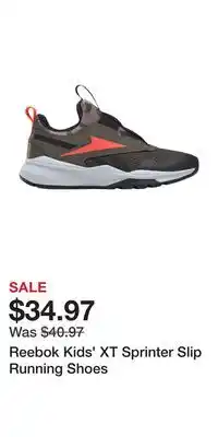 Sport Chek Reebok Kids' XT Sprinter Slip Running Shoes offer