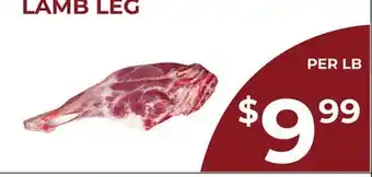 Food World Supermarket LAMB LEG offer