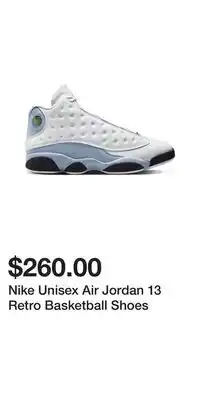 Sport Chek Nike Unisex Air Jordan 13 Retro Basketball Shoes offer
