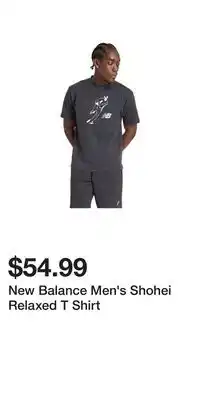 Sport Chek New Balance Men's Shohei Relaxed T Shirt offer