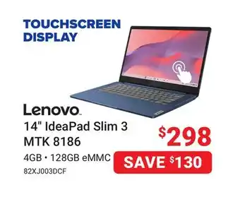 Visions Electronics Lenovo 14 IdeaPad Slim 3 MTK 8186 offer