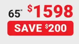 Visions Electronics Sony X90L Smart TV 65 offer