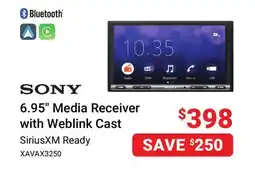 Visions Electronics Sony 6.95 Media Receiver with Weblink Cast offer
