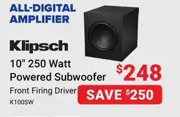 Visions Electronics 10 250 Watt Powered Subwoofer offer