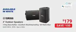 Visions Electronics Yamaha 4 Outdoor Speakers offer