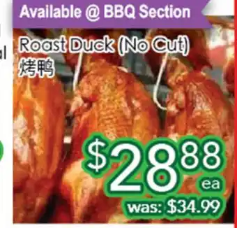 Ample Food Market Roast Duck (NO CUT) offer