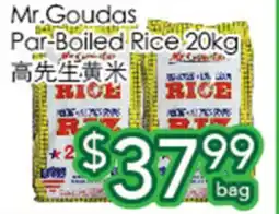 Ample Food Market Mr. Goudas Par-Boiled Rice offer