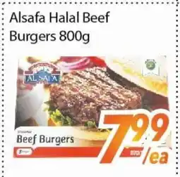 Bestco Food Mart Alsafa Halal Beef Burgers offer