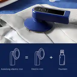 Walmart Karymi Handheld Ironing Machine Household Small Iron Small Portable Ironing Clothes Artifact Travel Iron Dormitory Ironing Ma offer